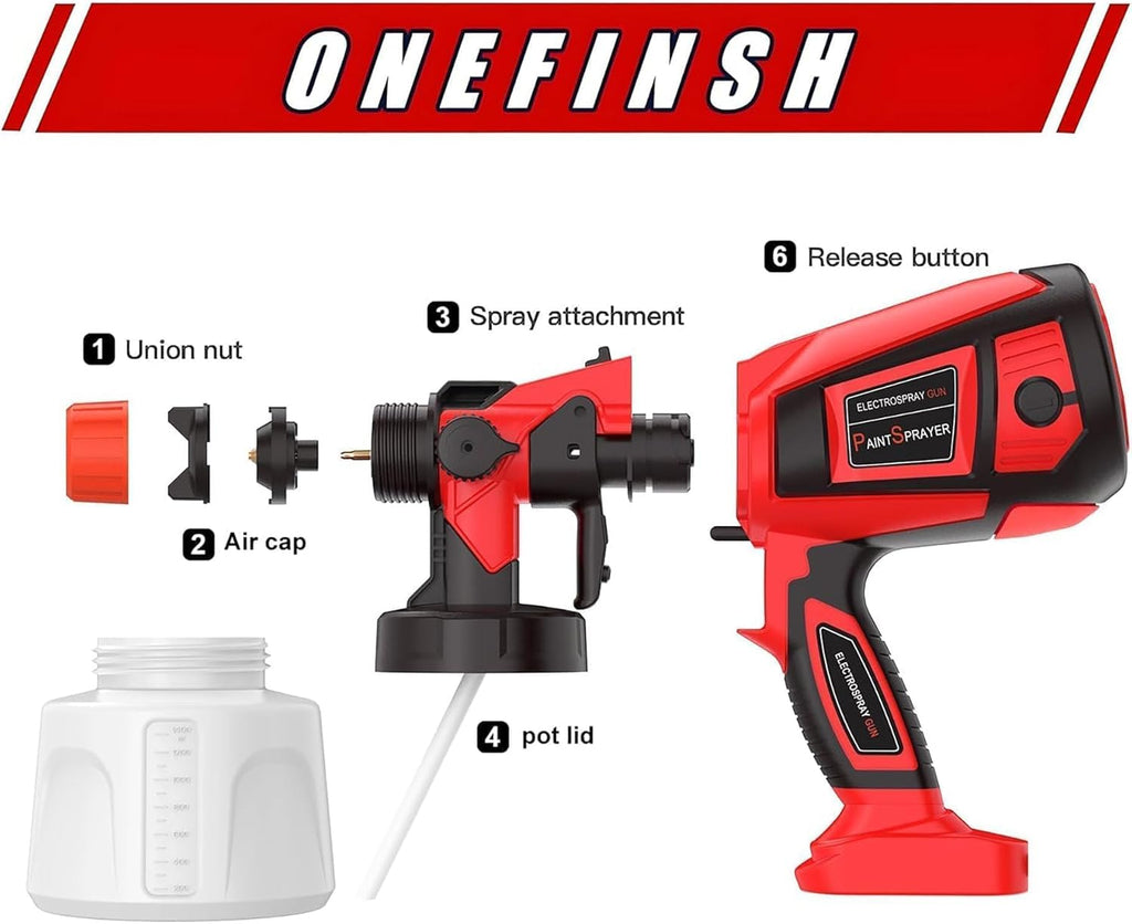 Cordless Paint Sprayer P716