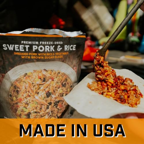 24 Servings Freeze-Dried Real Meat Emergency Food N179