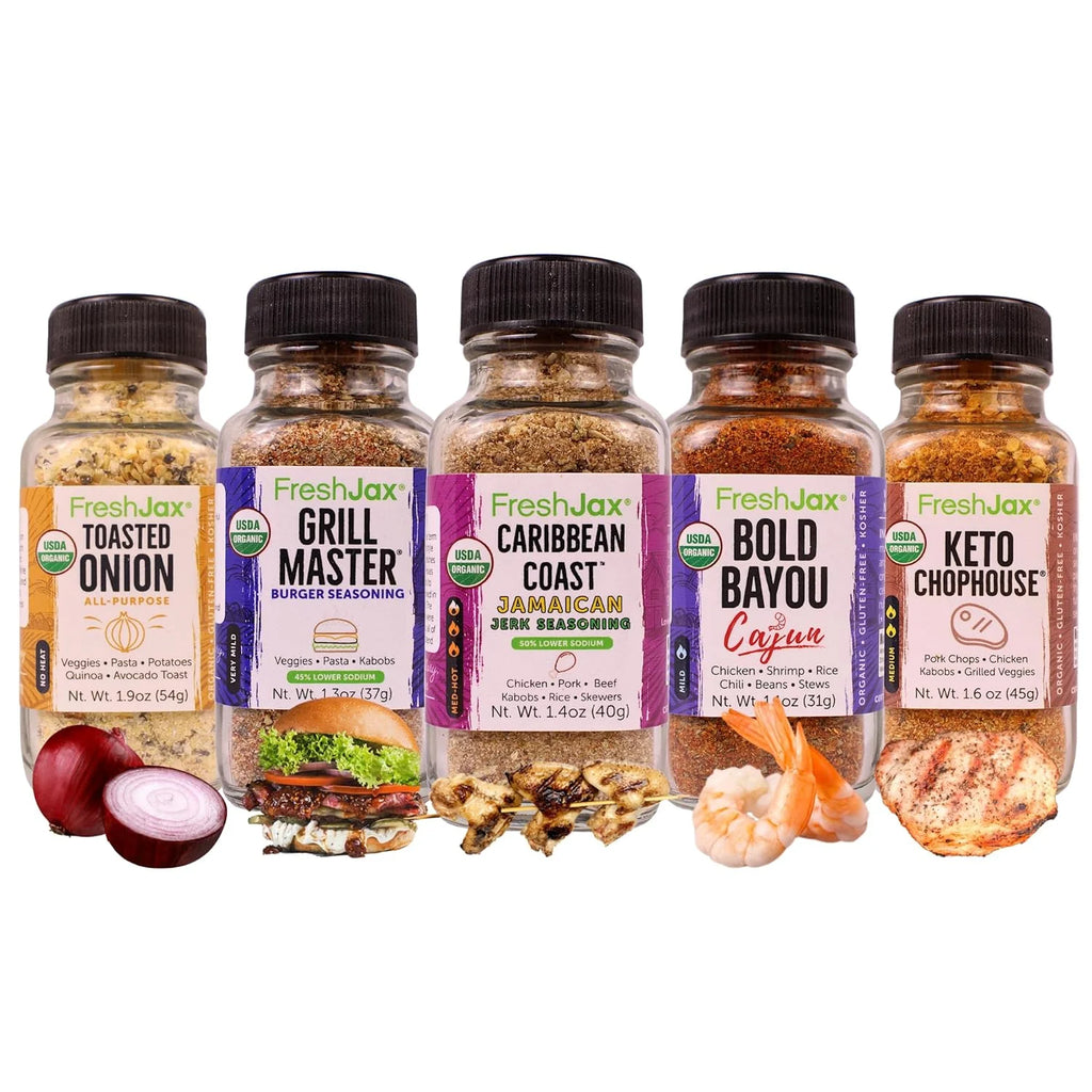 Pack of 5 Organic Keto Seasoning Gift Set V19966
