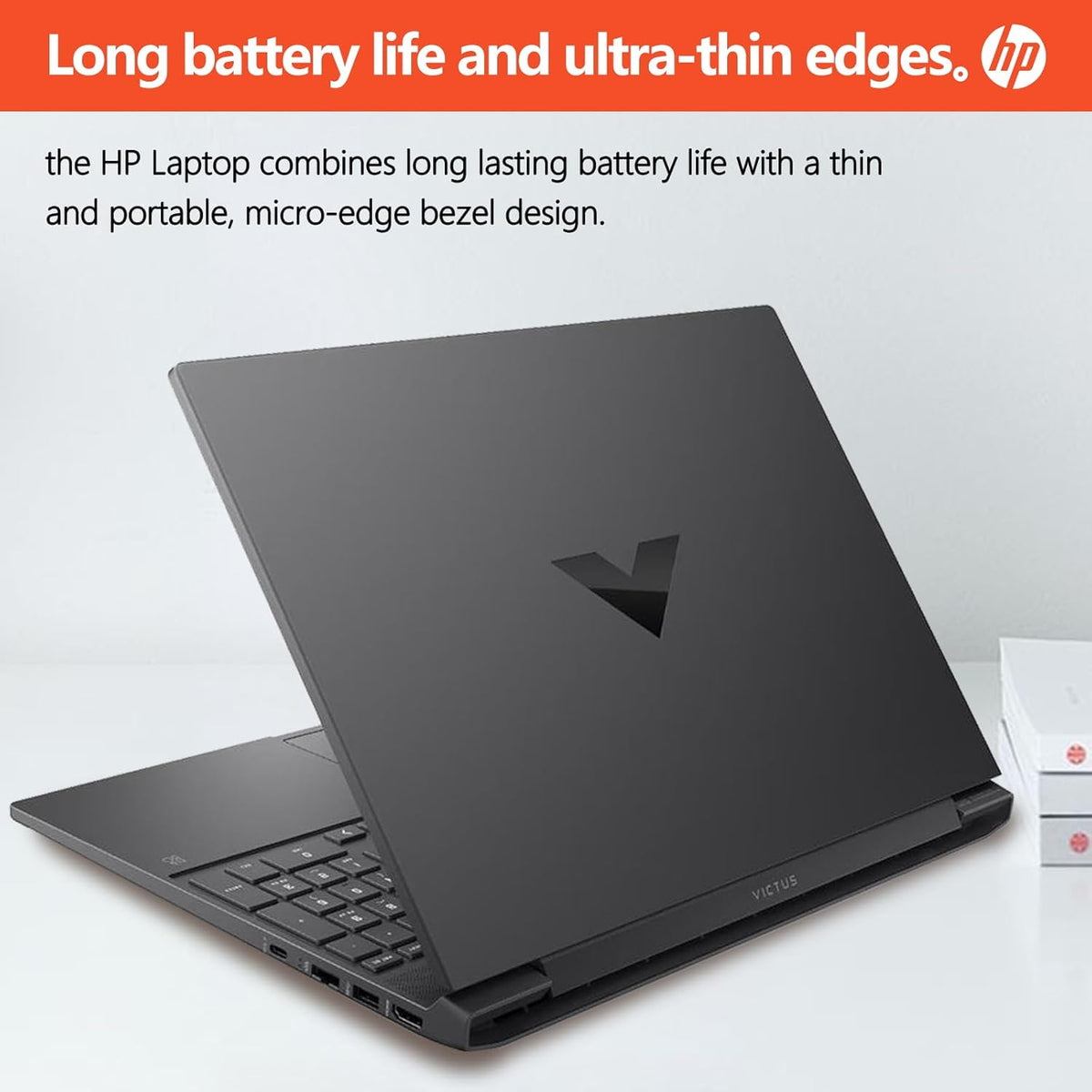 15.6" FHD 144Hz Gaming Laptop, AMD Ryzen 5 5600H, 16GB RAM, 512GB SSD, NVIDIA GeForce RTX 3050 Ti, Mica Silver M4995
