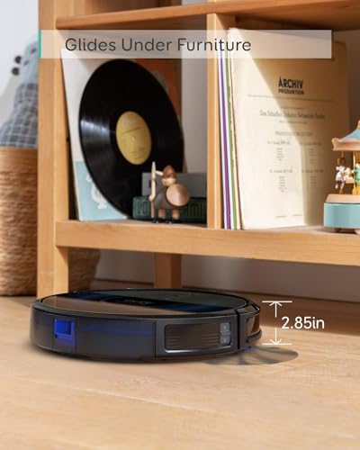 Robot Vacuum with Self Emptying, 2.85-Inch Slim Design W287861
