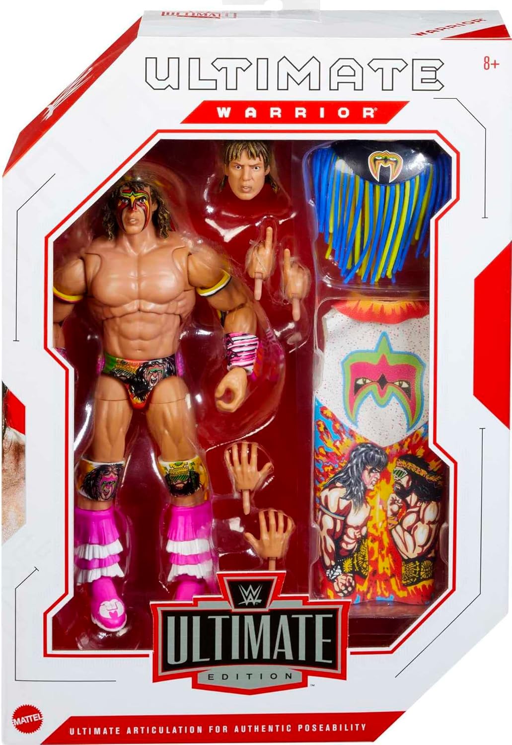 WWE Warrior Ultimate Edition Action Figure, 6-inch G80037