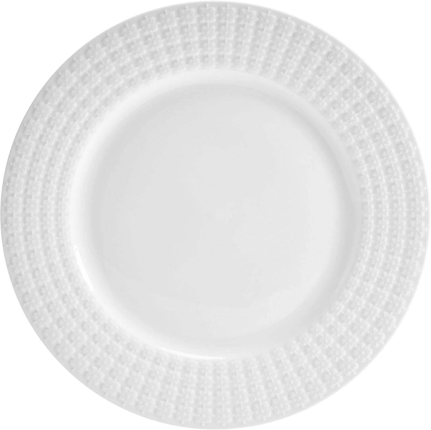 12 Piece White Dinnerware Set M632
