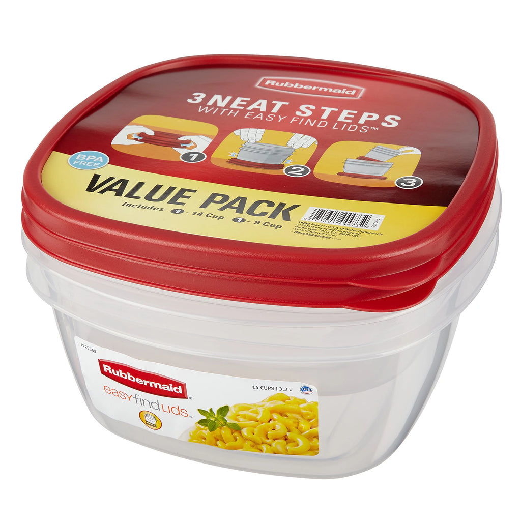 4-Piece Food Storage Containers M7268