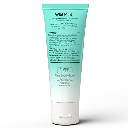 4.7oz 2 Pack Wild Mint Fluoride Free Whitening Toothpaste W68350