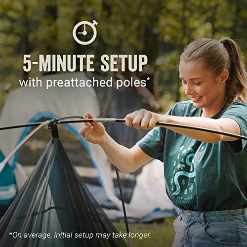 4/6/8 Person Weatherproof Camping Tent with Screen Room M883