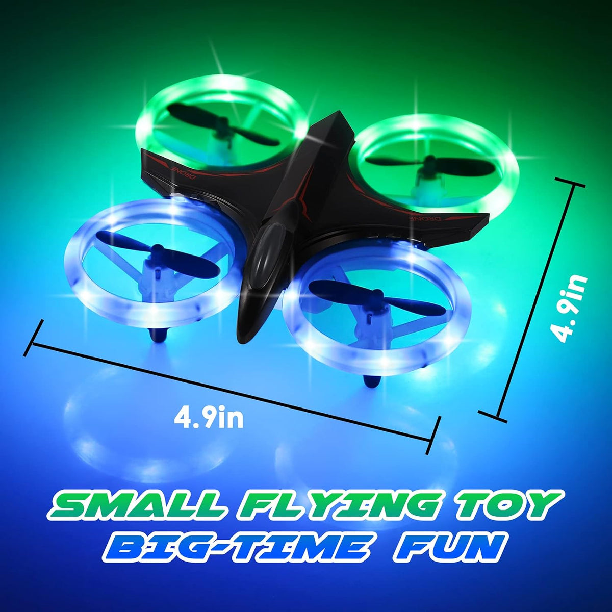 Mini LED RC Quadcopter Drone Z86405