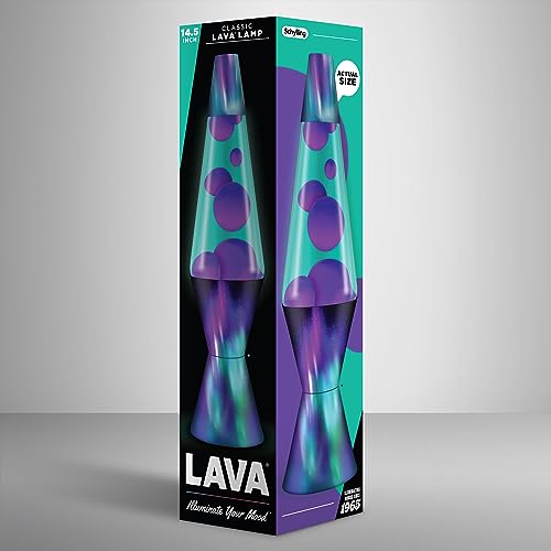 14.5" Purple Wax and Blue Liquid Motion Light L481735