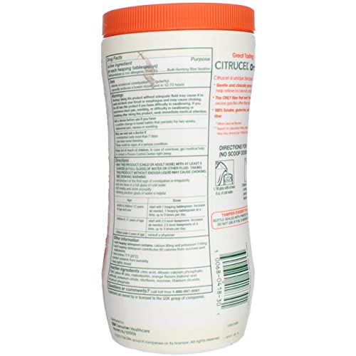 Orange Flavor Fiber Therapy Powder, 30 ounce (Pack of 3) S773098