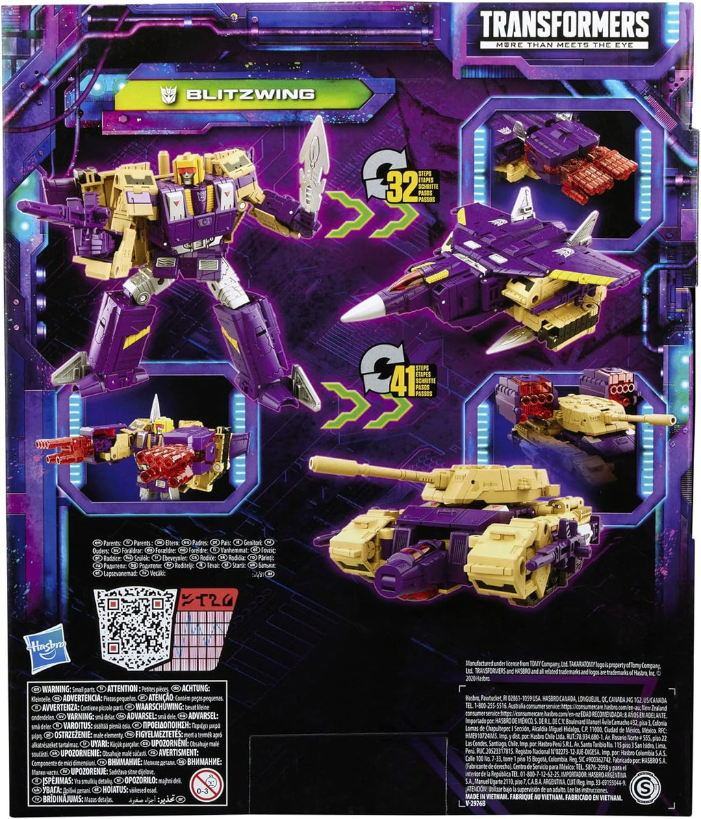 Leader Blitzwing Triple Changer Action Figure 7-inch G778
