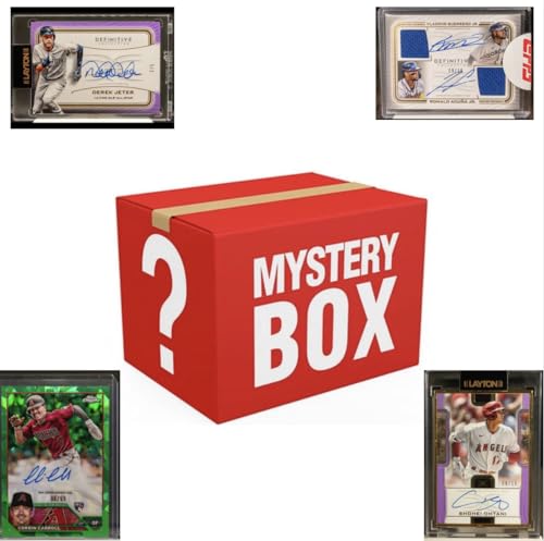 25 Cards Mystery Pack with Autograph Relic and 4 Rookie Cards J90639