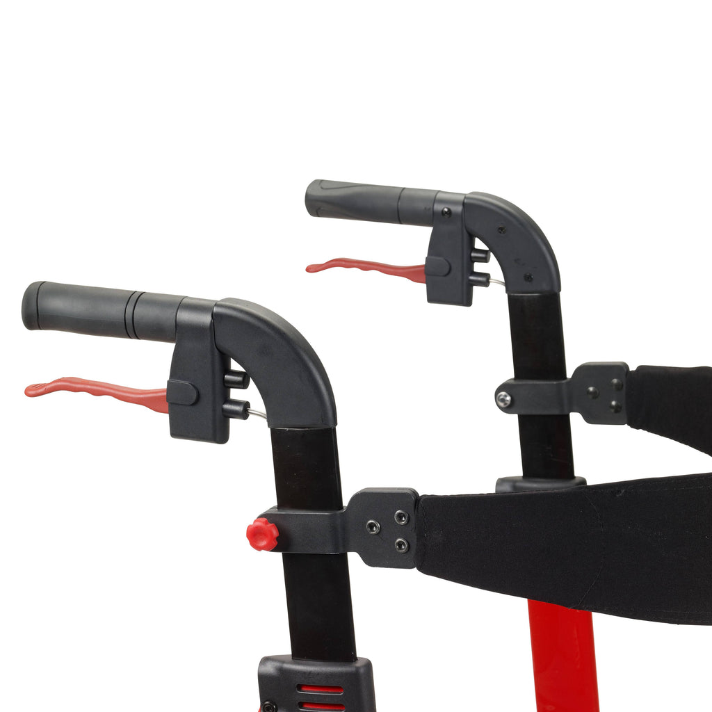 Red Rollator Walker L2448