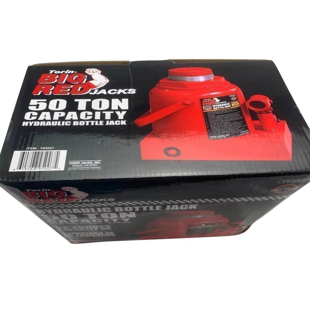 50 Ton Capacity Hydraulic Steel Bottle Jack P20175