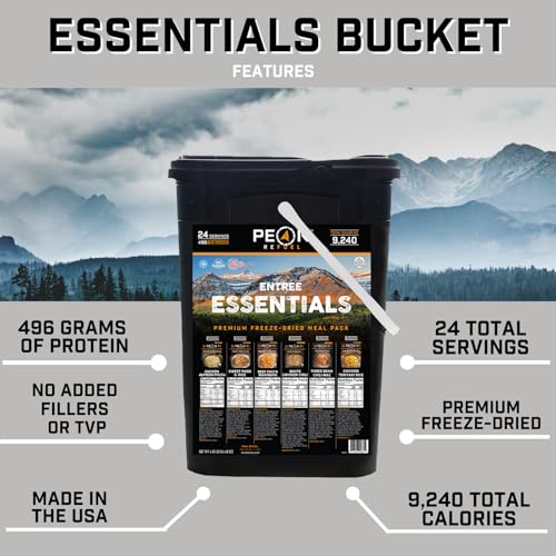 24 Servings Freeze-Dried Real Meat Emergency Food N179