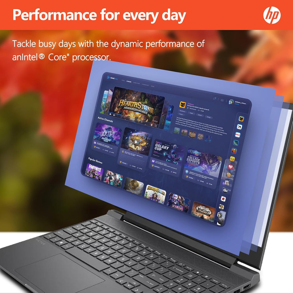 15.6" FHD 144Hz Gaming Laptop, AMD Ryzen 5 5600H, 16GB RAM, 512GB SSD, NVIDIA GeForce RTX 3050 Ti, Mica Silver M4995
