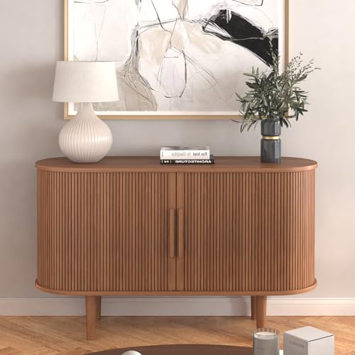 Black Corner Cabinet with Doors and Shelves C540340