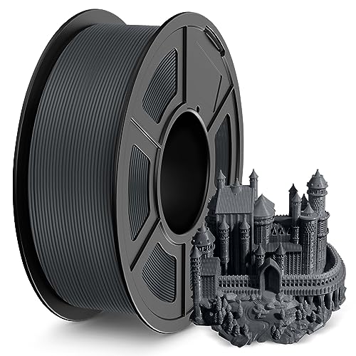 Black PLA 3D Printer Filament 1.75mm 1KG Y278