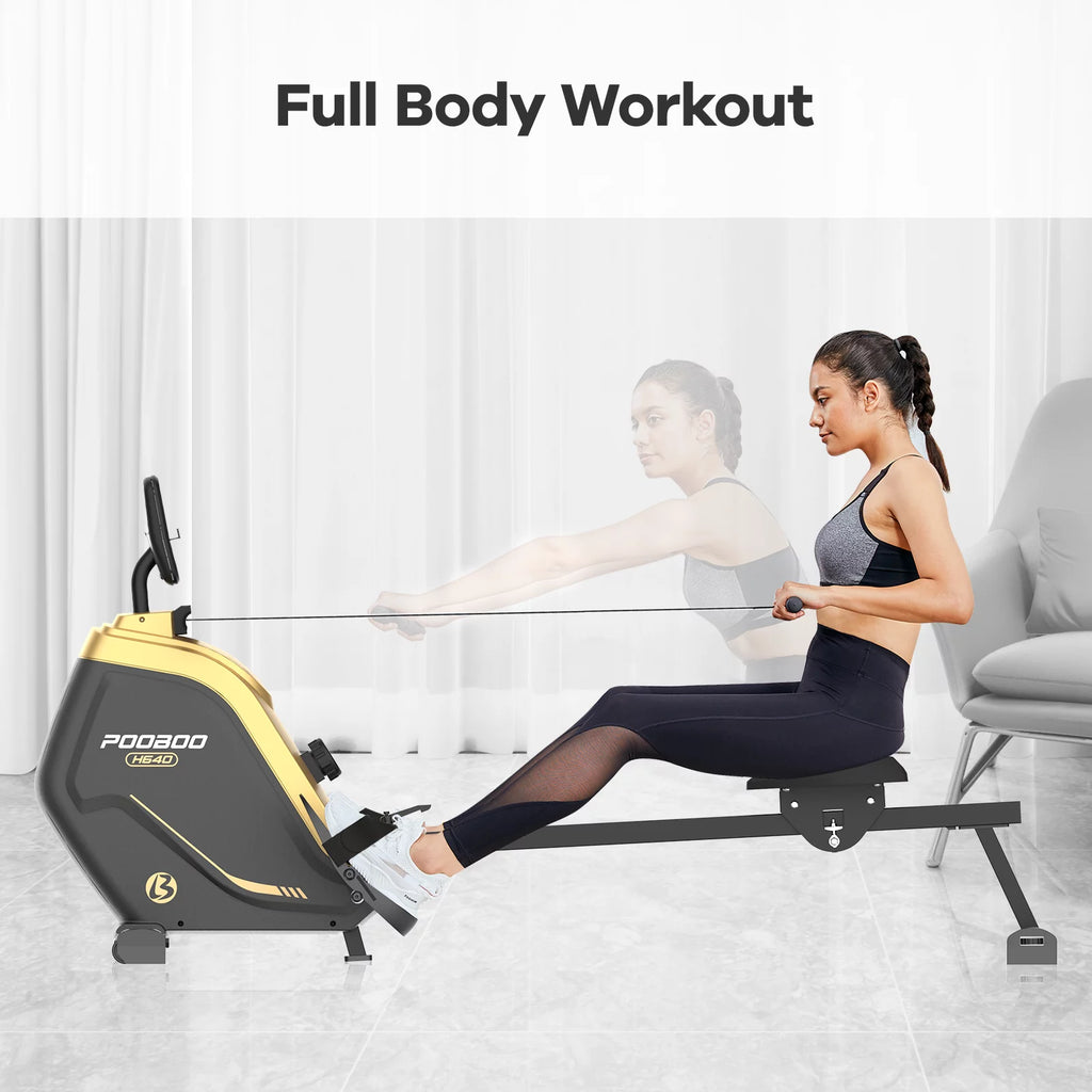 Folding Magnetic Rowing Machine V4154