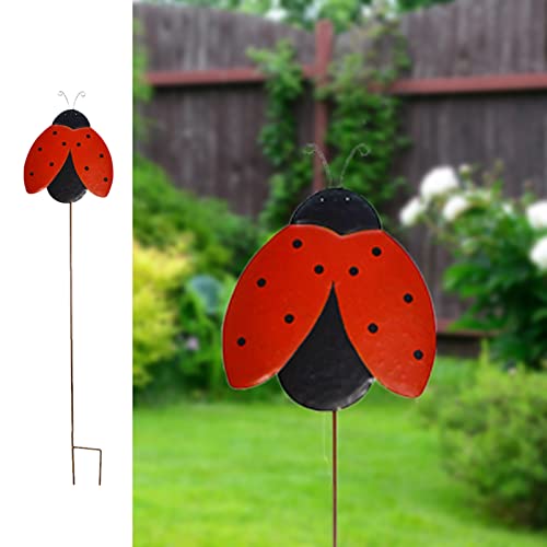 Blue Butterfly Metal Garden Stake D54068