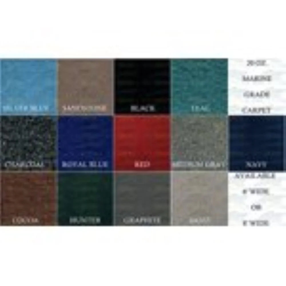 20 oz Royal Blue Boat Carpet 8' Wide x 25' Long D140