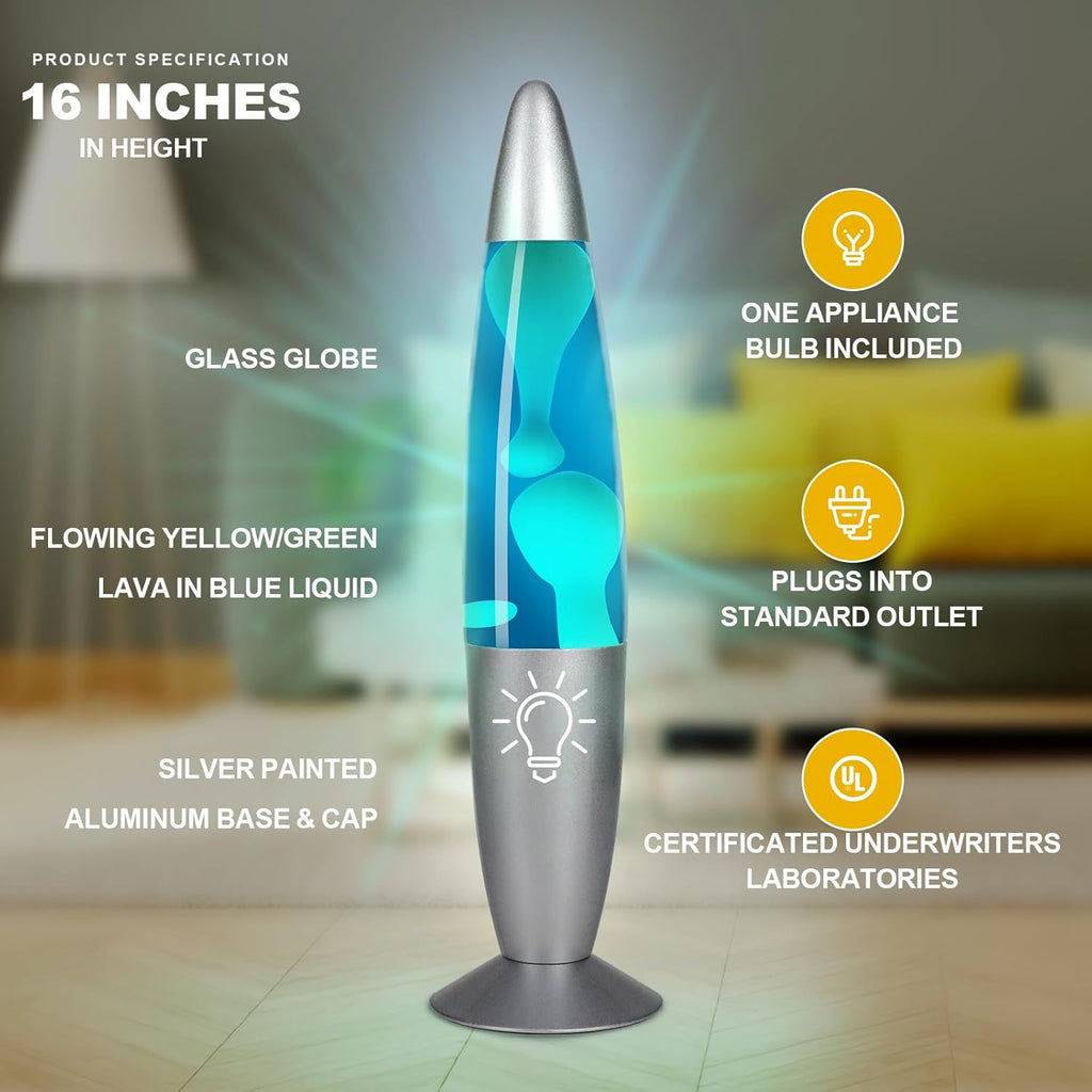 Blue Lava Lamp U302