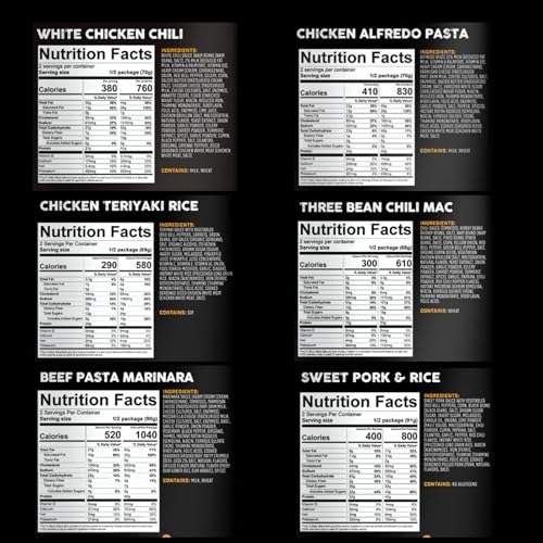 24 Servings Freeze-Dried Real Meat Emergency Food N179