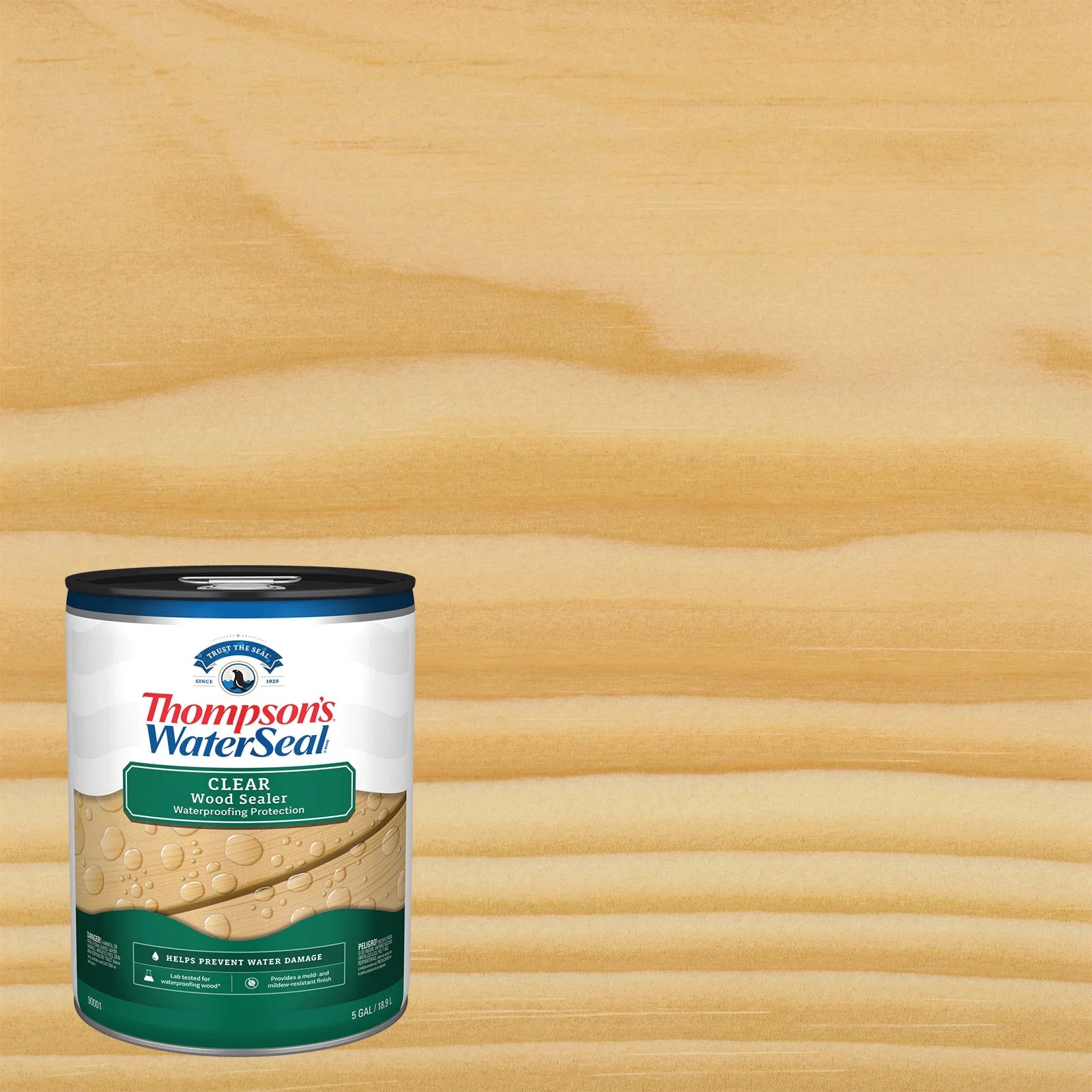 Clear Wood Sealer, 5 Gallon X6446