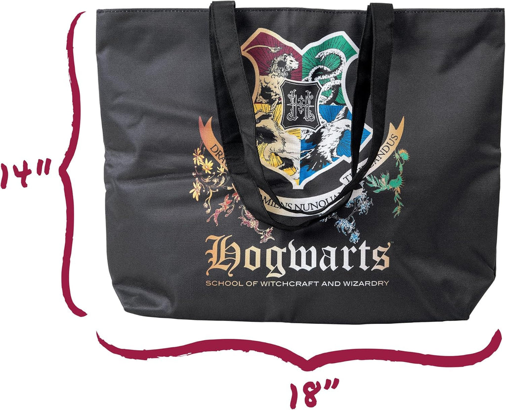 Harry Potter Hogwarts Tote Bag with Padded Laptop Sleeve Q842