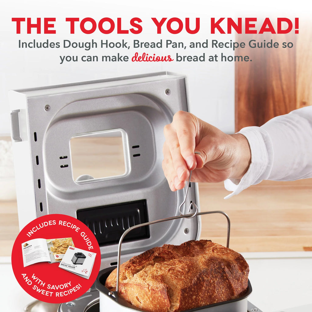 Stainless Steel Bread Maker 1.5lb Loaf Programmable 12 Settings S486651