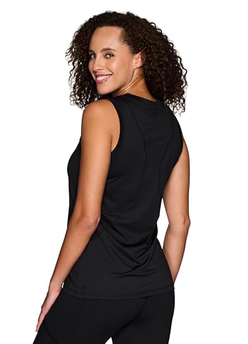 Micro Mesh Workout Tank, Quick Drying Crewneck Sleeveless Gym Shirt G984