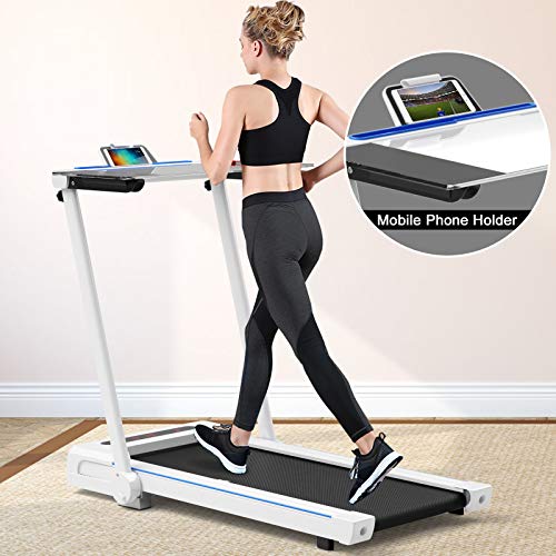 3-in-1 Folding Electric Treadmill with Large Desk R6941