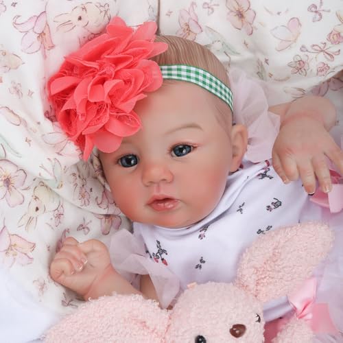 18 Inch Lifelike Reborn Baby Doll with Soft Weighted Body N523