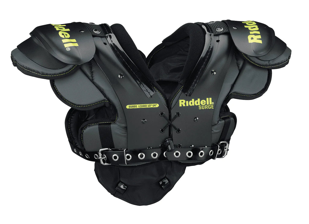 Black/Volt Medium Youth Football Shoulder Pad L328317