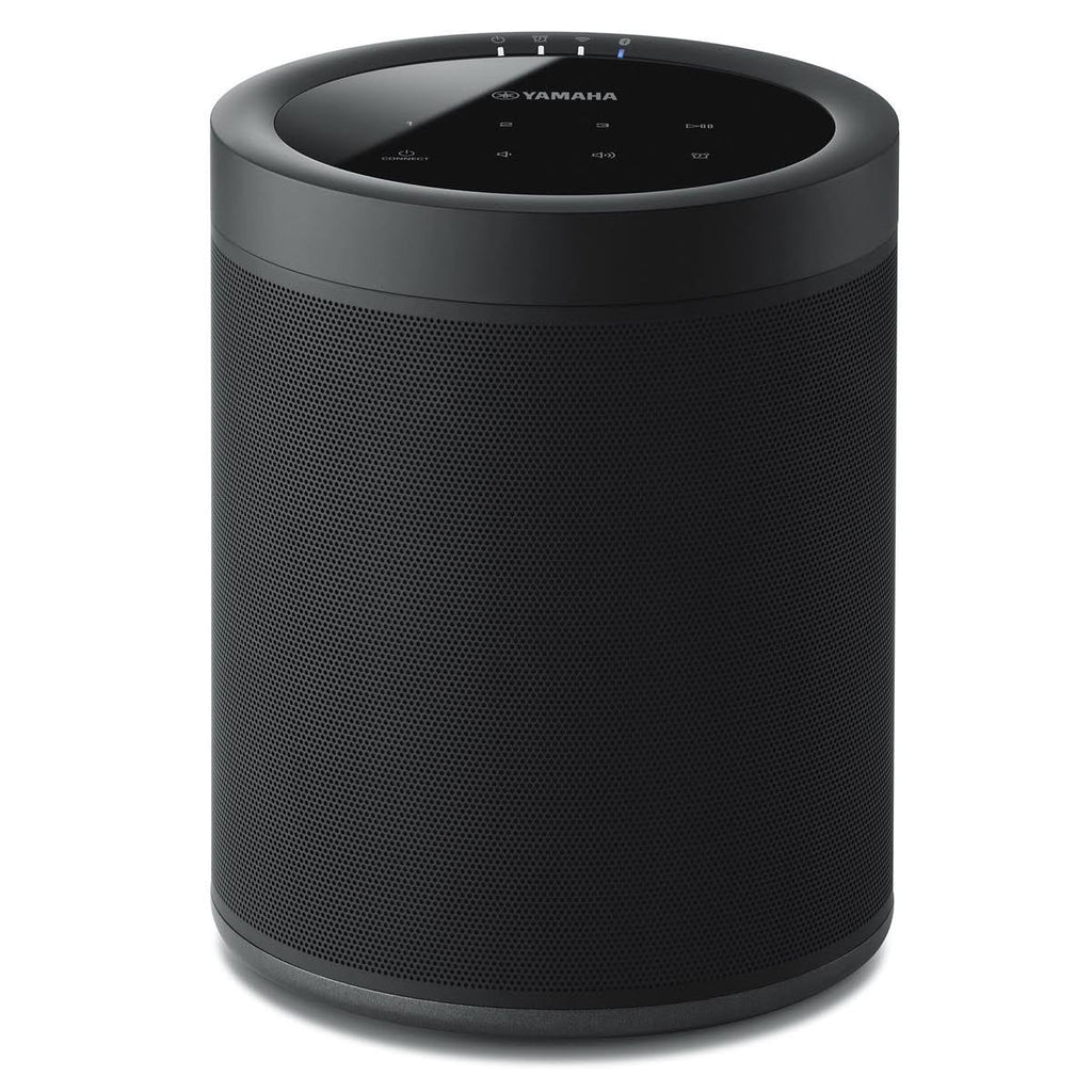 Black Sound Bar with Wireless Subwoofer and Wireless Speakers Z385
