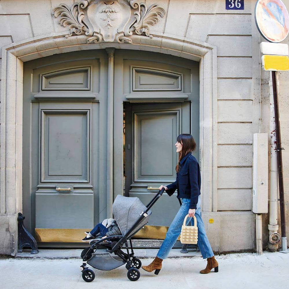 Aluminum Dark Navy Stroller A22922