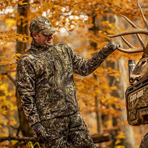 Men's Sherpa Fleece Lined Camo Hunting Jacket R16970