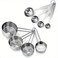 Stainless Steel Measuring Spoons and Measuring Cups N8276
