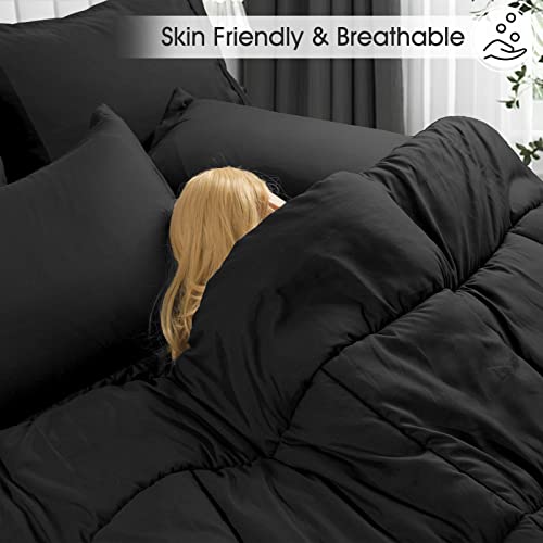White Queen 7 Piece Comforter Set D17118