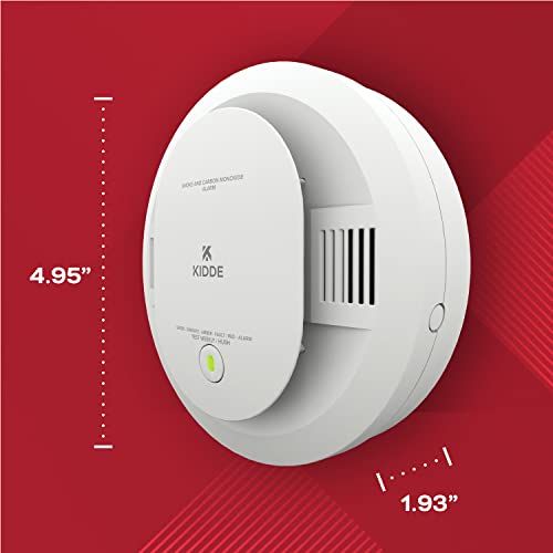 AA Battery Powered Smoke & Carbon Monoxide Detector, 2 Pack P671