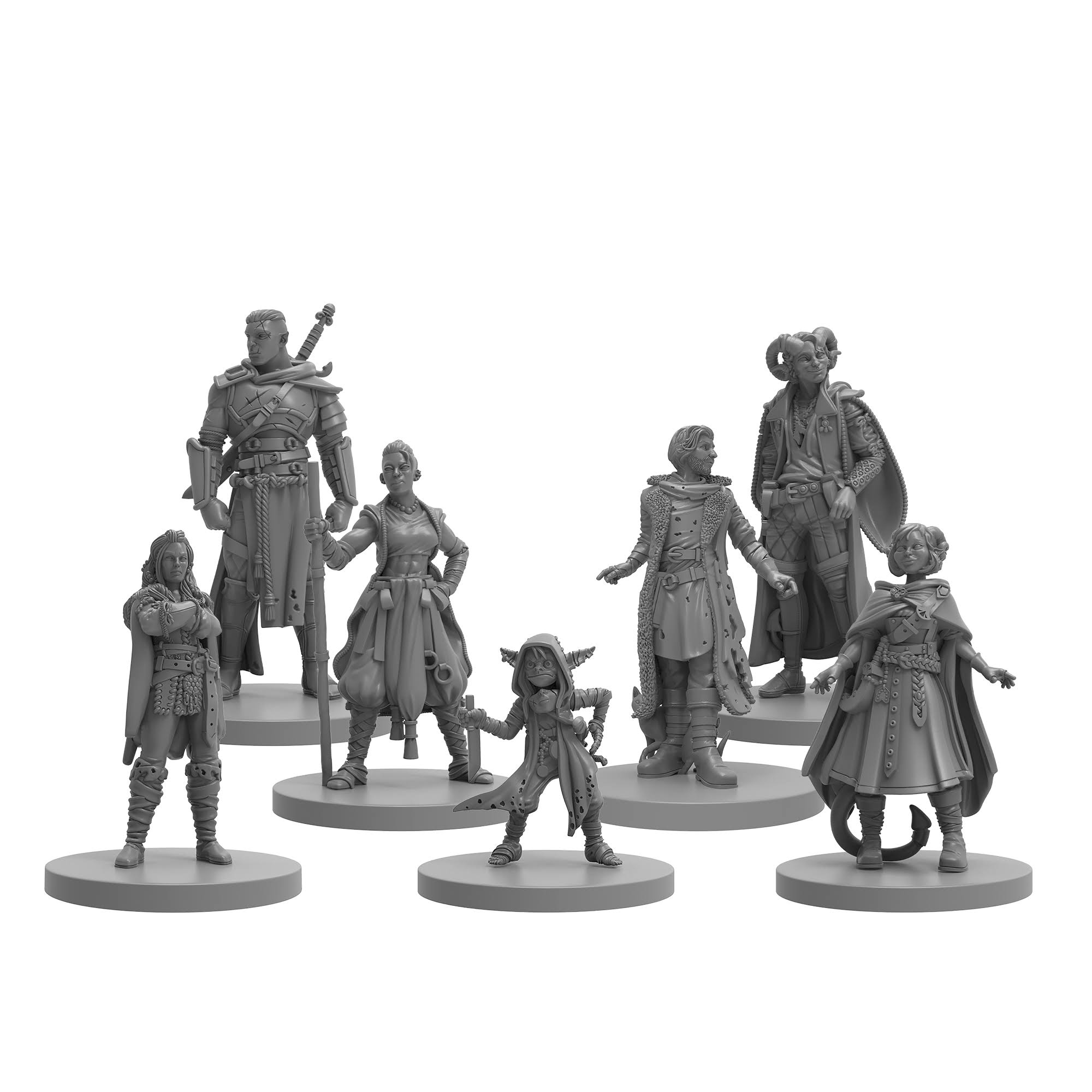Mighty Nein Miniatures K1522