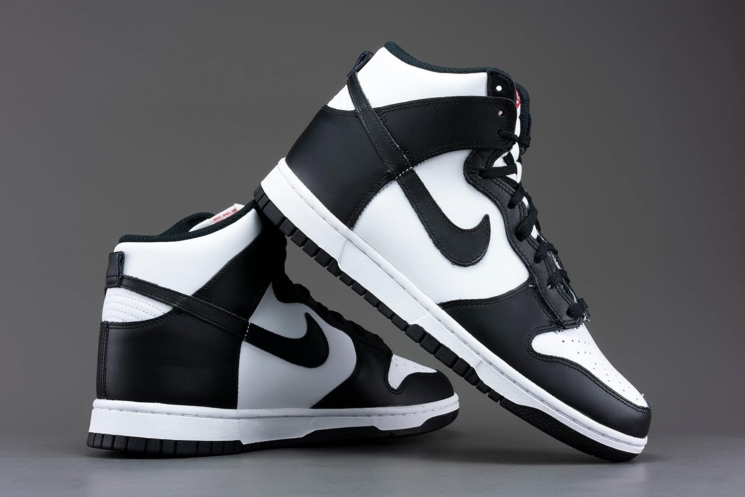 Black/White High Top Shoes V96732