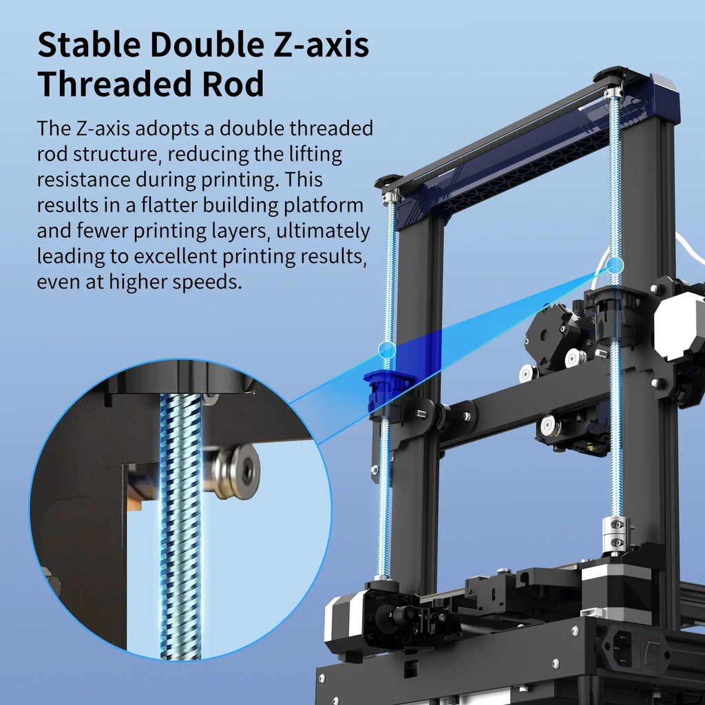 8.7"x8.7"x9.84" 3D Printer Y198267