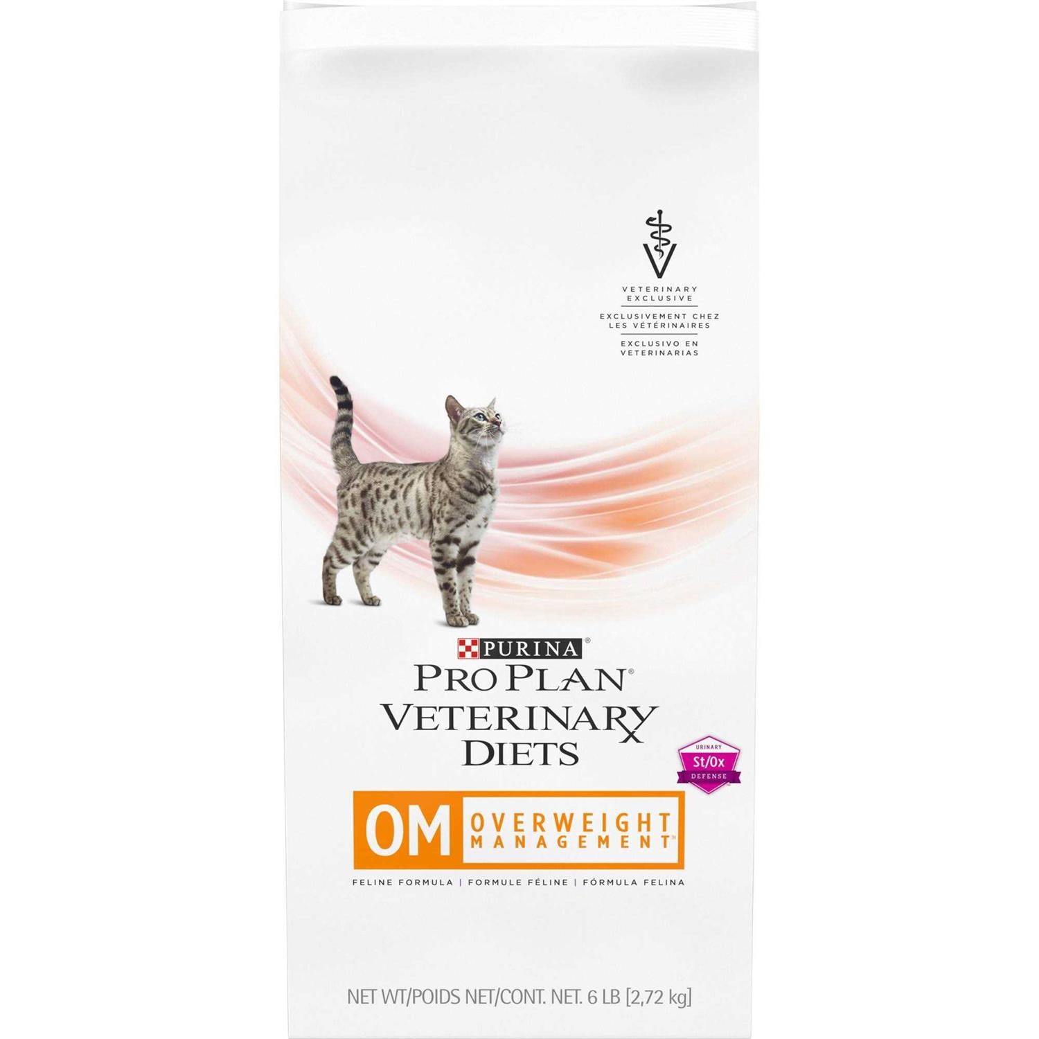 OM Overweight Management Formula Dry Cat Food M43249