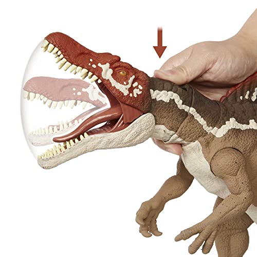 Extreme Chompin' Spinosaurus Dinosaur Action Figure Toy with Movable Joints Z362