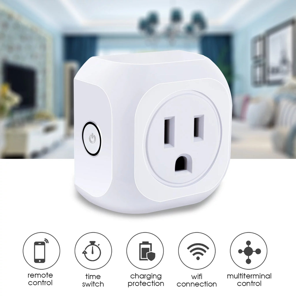 Smart Plug 3 Pack Wifi Mini Outlets Smart Socket K182