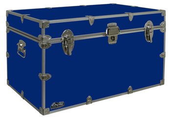 XL Steel Footlocker 32 x 18 x 18.5 Inches Maroon M1155