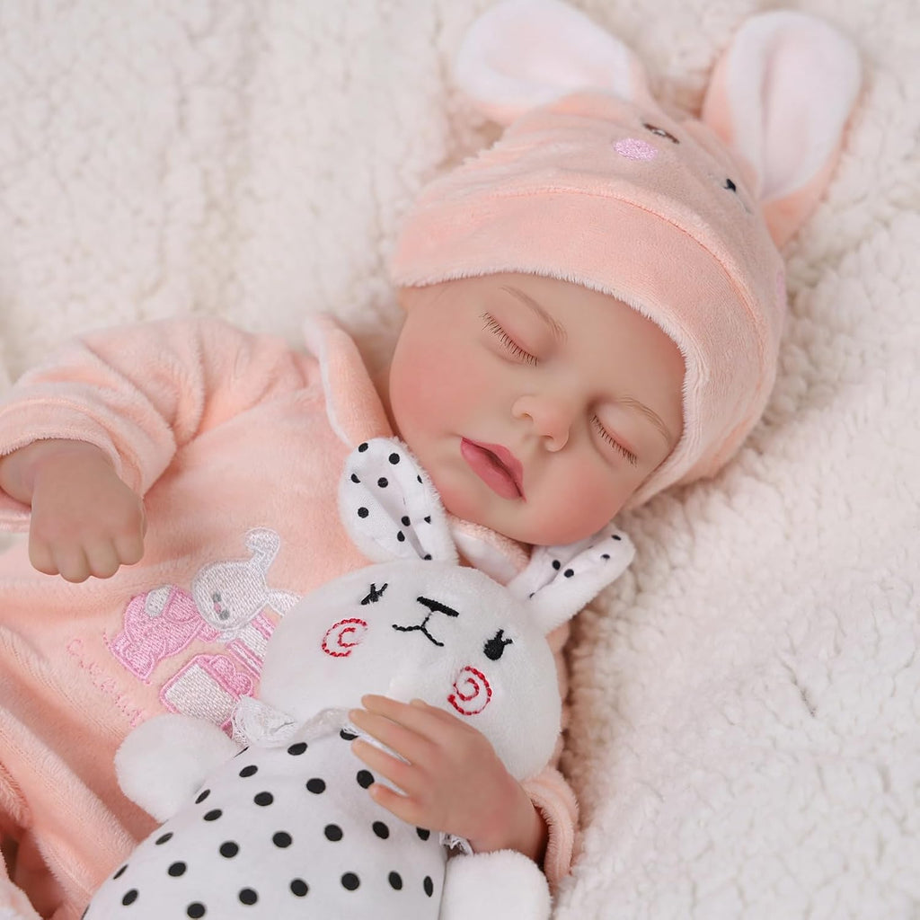 12 Inch Full Vinyl Realistic Newborn Baby Doll O469438