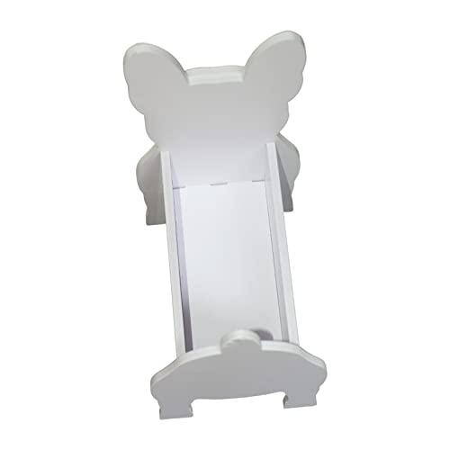White Small French Bulldog Planter L4814
