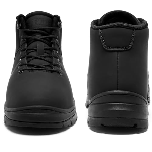 Mens Lightweight Water Resistant Mid Ankle Hiking Boots D110886