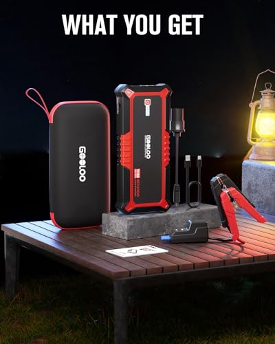 4000A Peak Car Battery Jump Starter with Jumper Cable S60312
